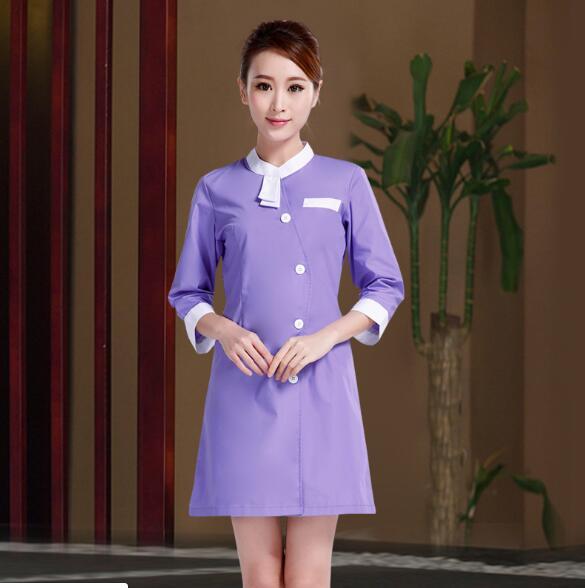 Beautician overalls women summer clothes