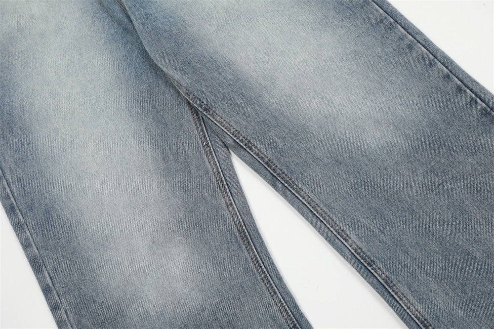 Fashion Personality Reverse Wear Jeans Men